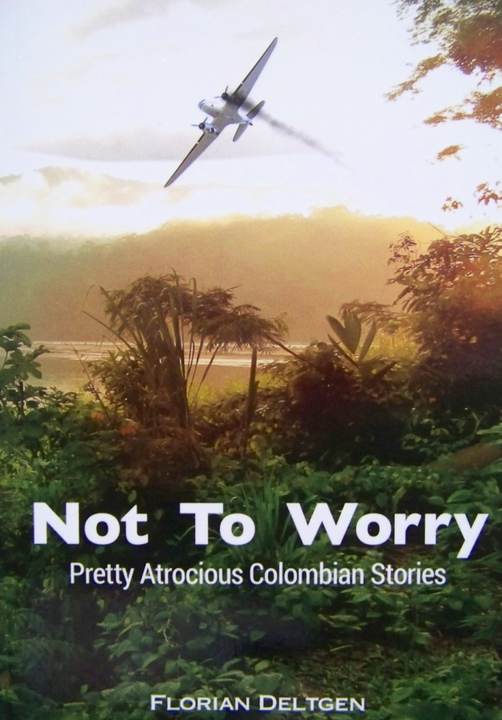 A photo of the cover of the book "Not To Worry" by Florian Deltgen.